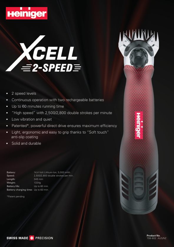 Heiniger Xcell Cordless Handpiece