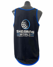 Load image into Gallery viewer, &quot;NEW&quot; SHEARING WORLD POLYESTER SINGLET