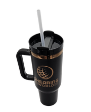 Load image into Gallery viewer, STAINLESS STEEL LARGE TRAVEL MUG WITH HANDLE