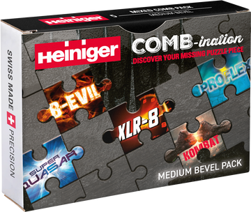 COMB-ination Pack - Medium Bevel (BOX OF 5)