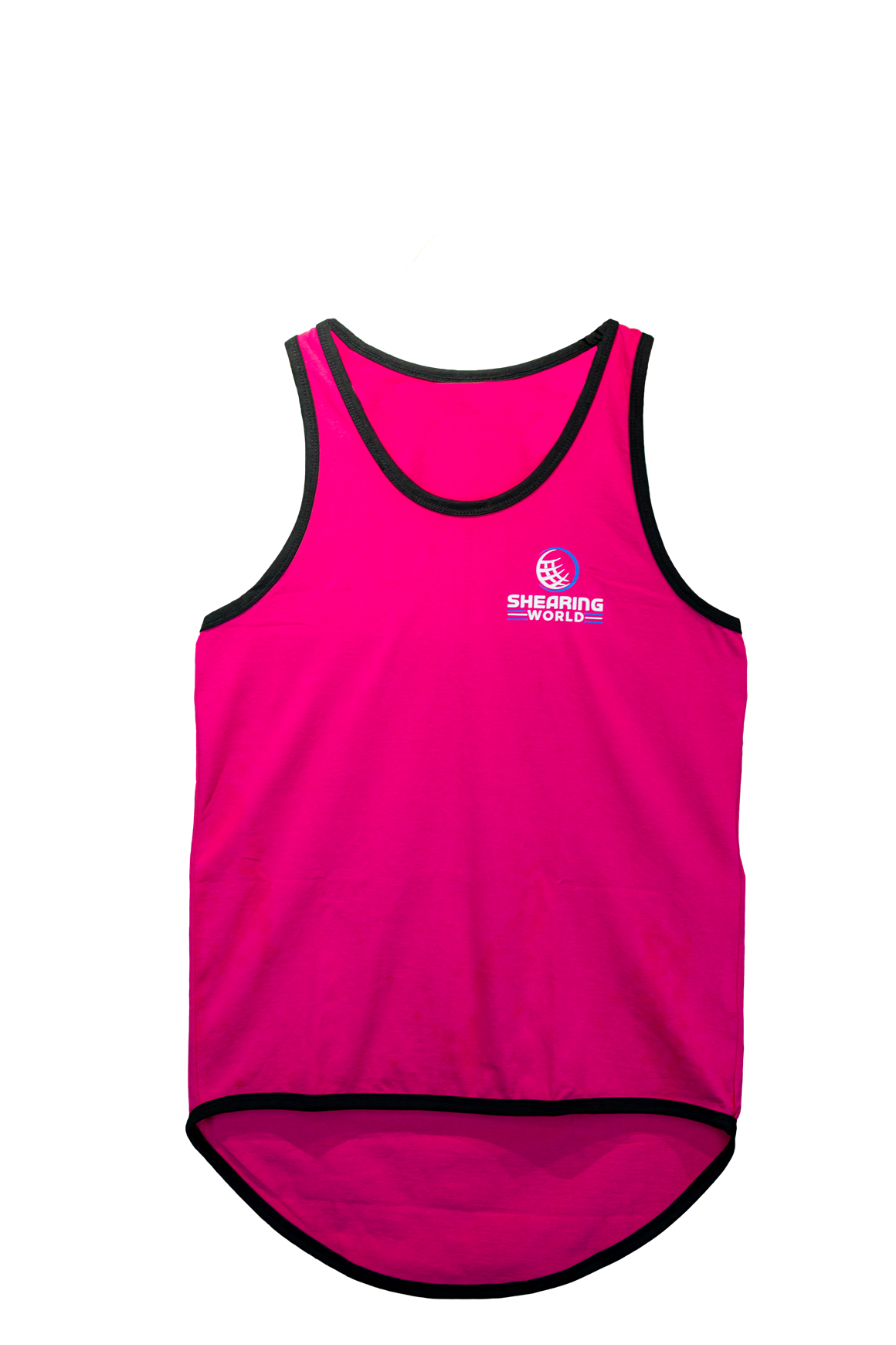 Shearing World Adult Coloured Cotton Singlet