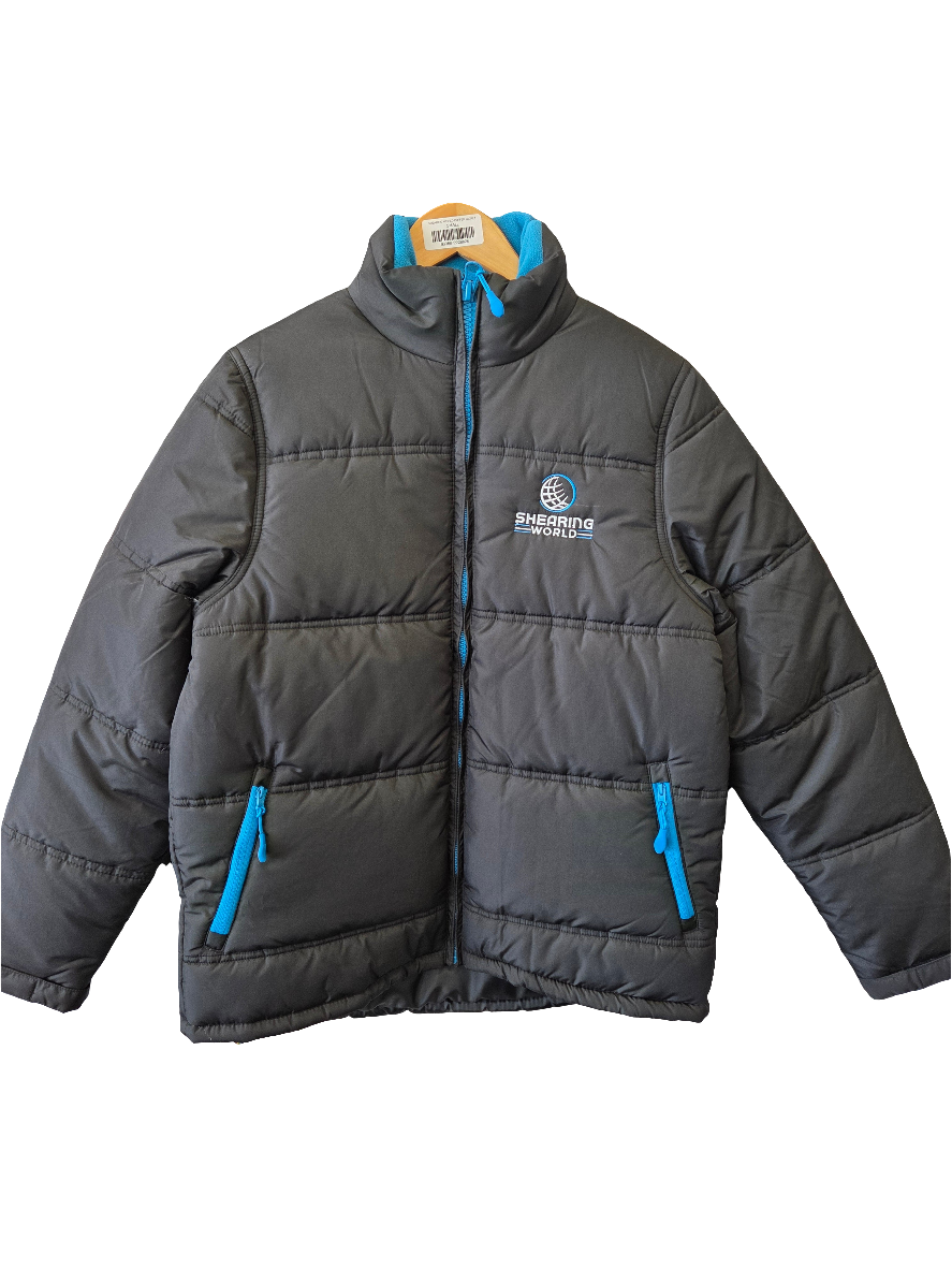 SHEARING WORLD PUFFER JACKET