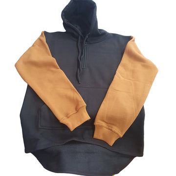 SHEARING WORLD COLOURED LONG TAIL HOODIE
