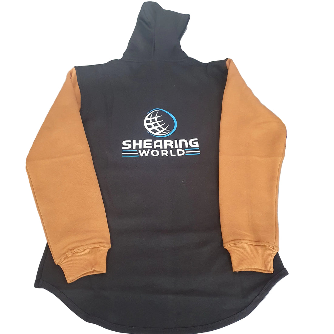 SHEARING WORLD COLOURED LONG TAIL HOODIE