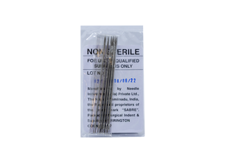 PACK OF 6 STRAIGHT SUTURE NEEDLES