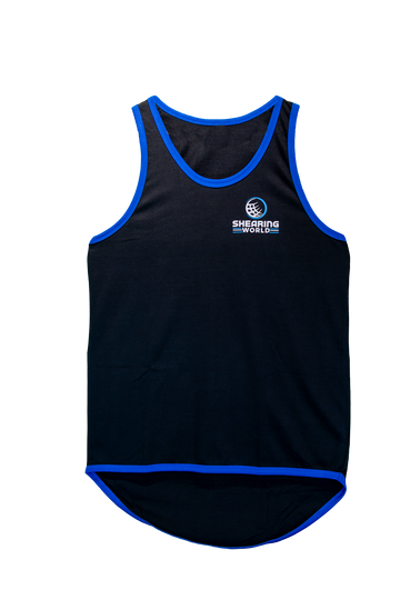 SHEARING WORLD COTTON SINGLET