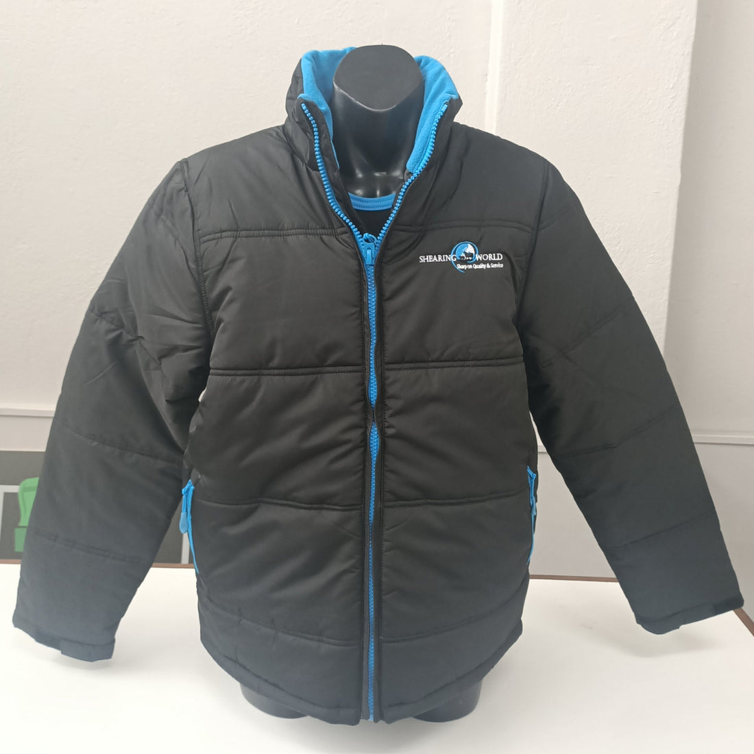 SHEARING WORLD PUFFER JACKET