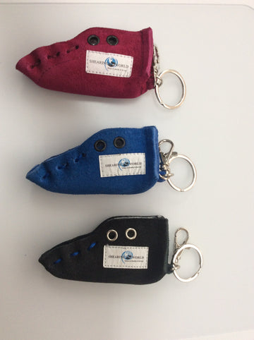 LEATHER MOCC KEY RING