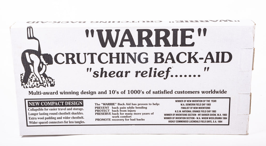 WARRIE CRUTCHING BACK AID